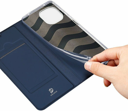 Dux Ducis Skin Pro Book Synthetic Leather Navy Blue (Xiaomi Mi 11 Lite / 11 Lite 5G / 11 Lite 5G NE)