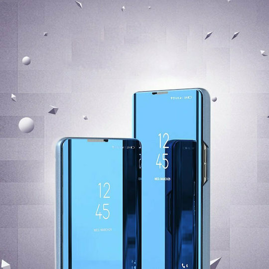 Hurtel Clear View Book Plastic Blue (Poco F3 / Mi 11i)