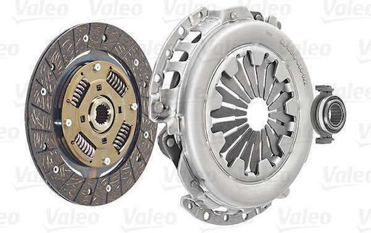 Valeo Clutch Set for Peugeot 206 Saloon 1.4 (2007+) 75hp