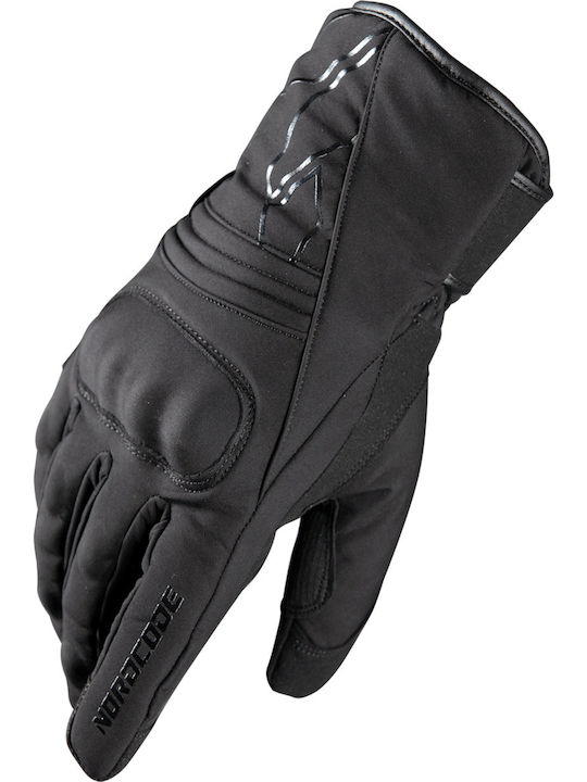 Nordcode Sprint II Lady Winter Women's Motorcycle Gloves Softshell Waterproof Black