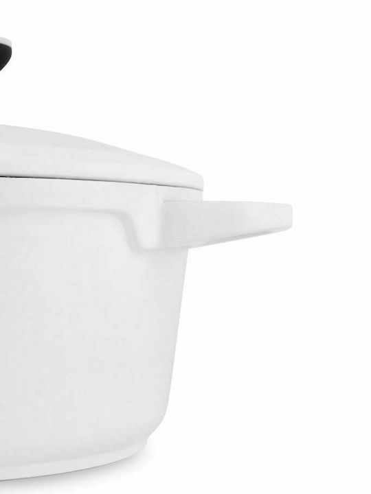 Edenberg Cookware Set of Aluminum with Non-stick Coating White 12pcs