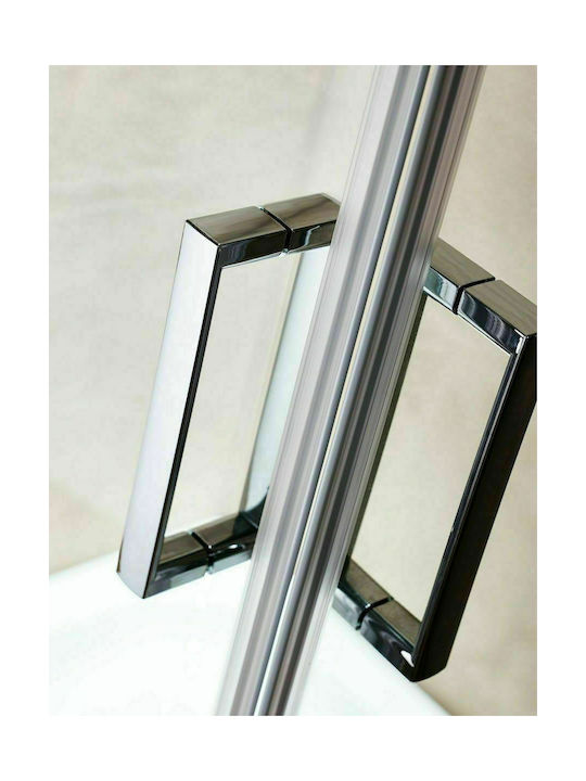 Tema New Line Καμπίνα Ντουζιέρας με Συρόμενη Πόρτα 72x120x180cm Clear Glass