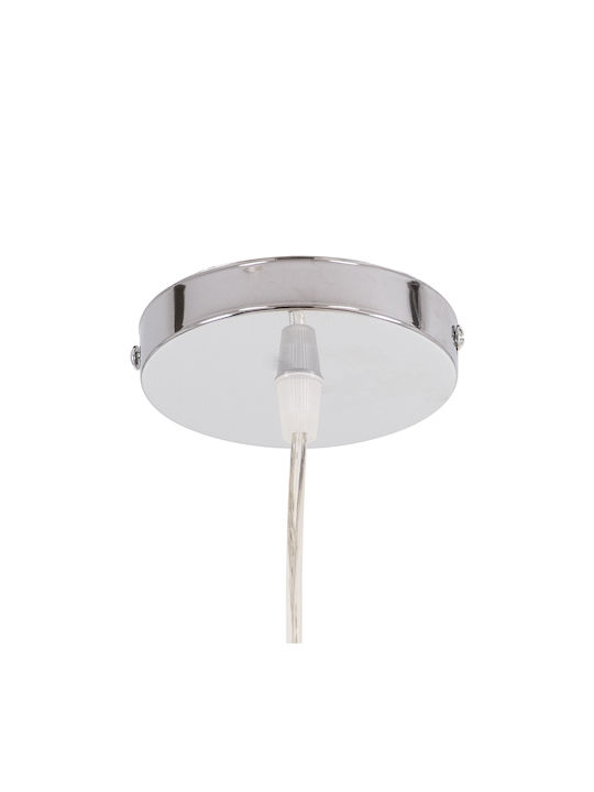 GloboStar Manila Pendant Light Beige Boho Bell with Socket E27 51x51x70cm