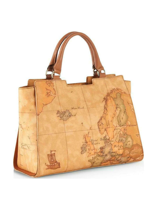 Leather Women's Bag Tote Handbag Tabac Brown