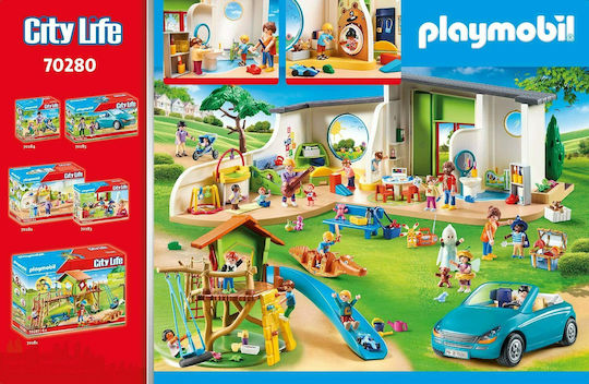 Playmobil City Life Rainbow Daycare for 4+ years old years old