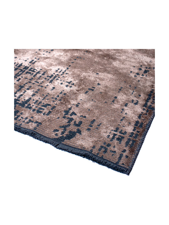 Viokarpet Code 12254-V Rug Rectangular Brown