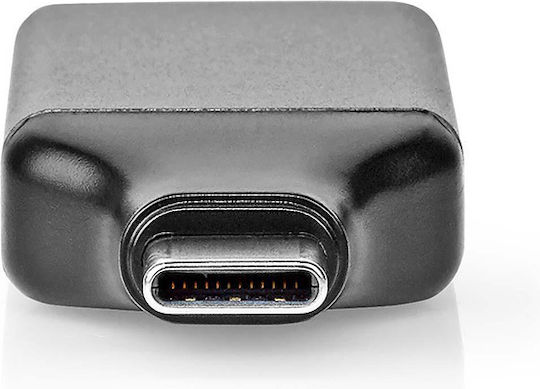 Nedis Конвертор USB-C мъжки към DisplayPort женски Черен 1бр CCGP64350GY
