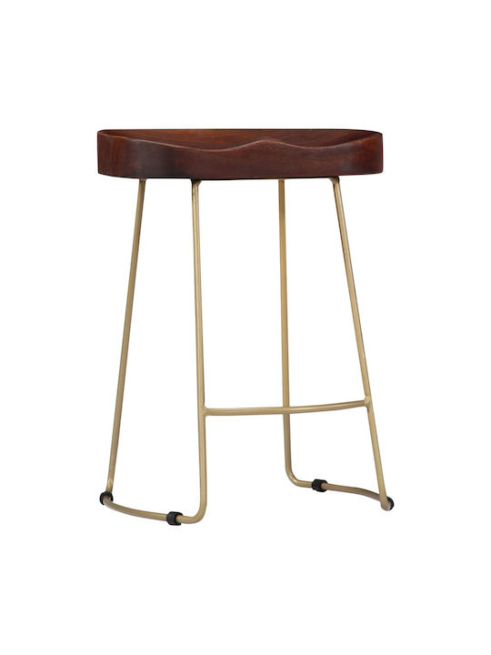 Stool Bar Wooden Gavin Brown 2pcs 46x38x52cm