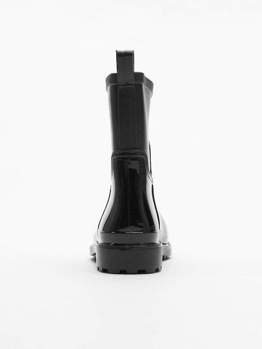 Schürzen für Catering Damen Gummistiefel Schwarz