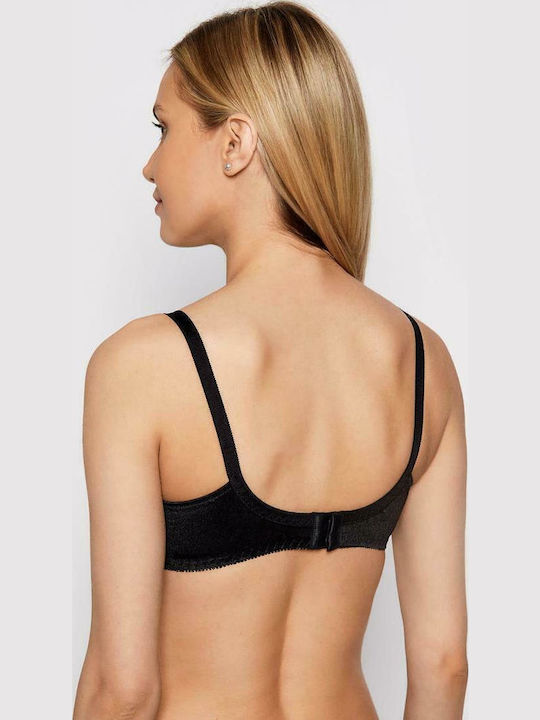 Claudette 200 Stretch N X Черен Сутиен без подложка & без Банели