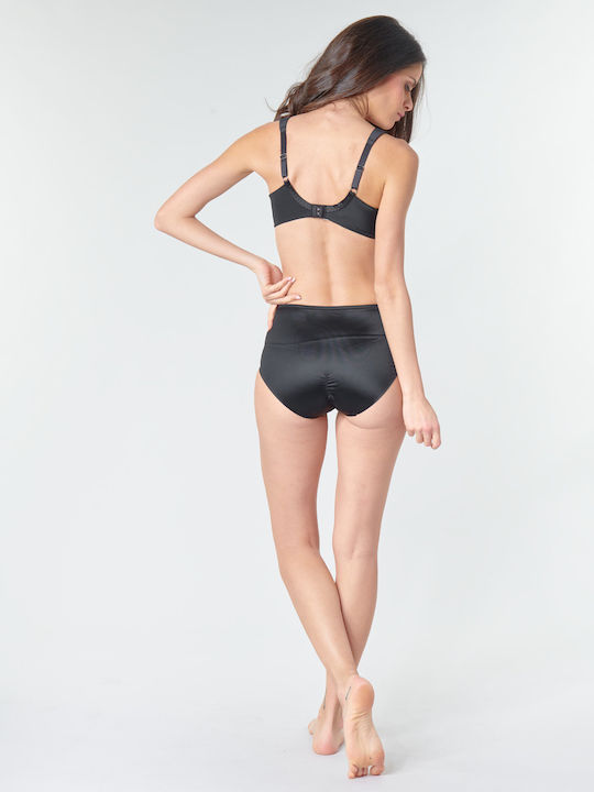 True Shape Sensation W01 Bra without Padding Underwire Black