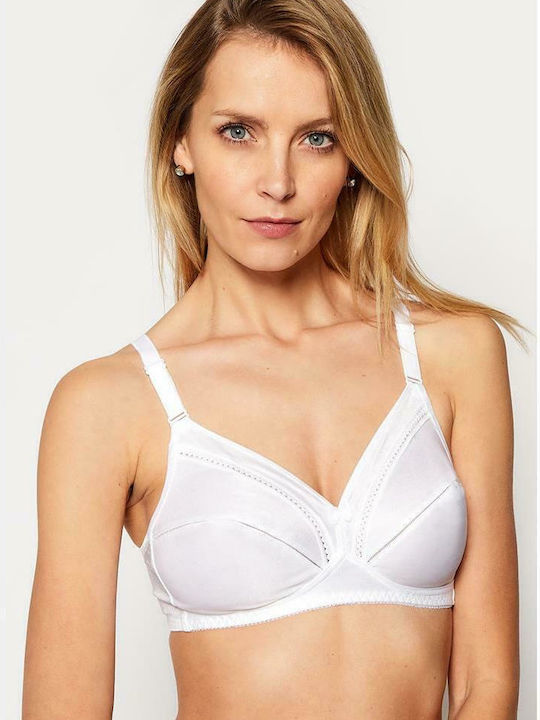 Claudette 200 Stretch N X Бял Сутиен без подложка & без Банели