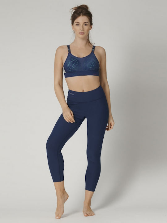 Triaction Extreme Lite N Athletic Athletic Bra with Light Padding without Underwire Navy Blue