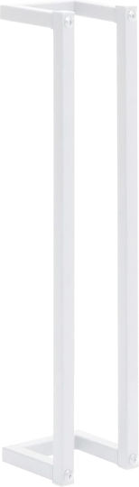 vidaXL Double Wall-Mounted Bathroom Rail ​60x12.5cm White