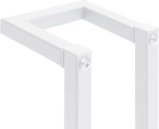 vidaXL Double Wall-Mounted Bathroom Rail ​60x12.5cm White