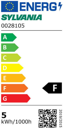 Sylvania Λάμπα LED 5W 300mm για Ντουί S14s και Σχήμα Linestra Θερμό Λευκό 450lm