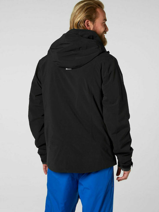 Helly Hansen Alpha 3.0 Ανδρικό Χειμωνιάτικο Μπουφάν Μαύρο