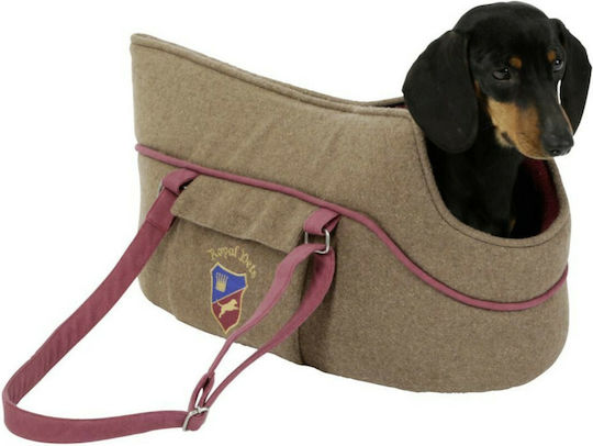 Kerbl Royal Pets Dog/Cat Carrying Brown Shoulder Bag L56xW25xH24cm