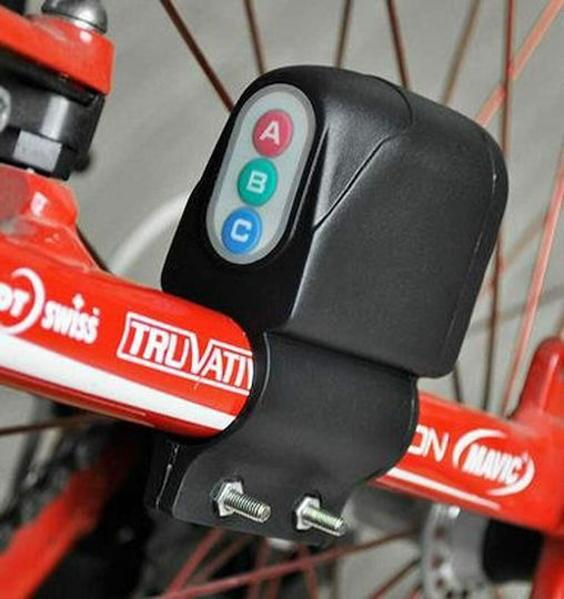 TE-168 Alarmă Bicicletă Negru