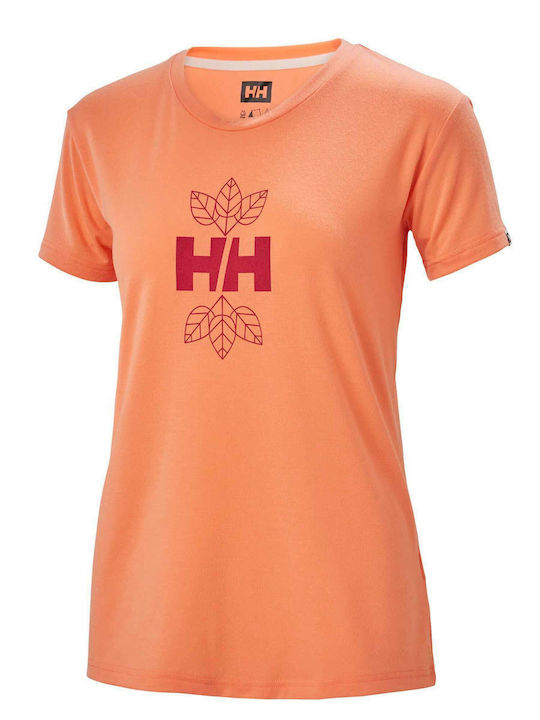 Skog Graphic Women's T-shirt Yellow