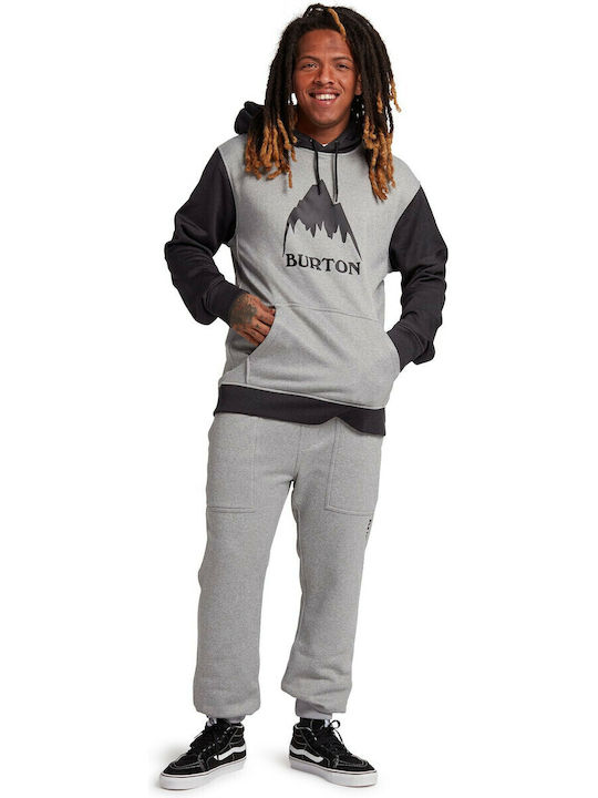 Sweatshirts Für Herren Mit Kapuze Grau / Schwarz