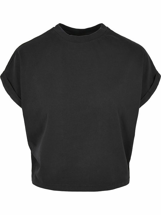 TB4088 Γυναικείο T-shirt Μαύρο