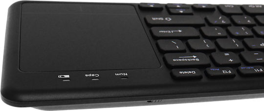 Andowl Q-WK808 Ασύρματο Πληκτρολόγιο με Touchpad Αγγλικό US