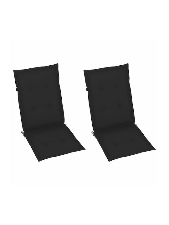 Rocking Armchair Grey / Black 57x100x117cm