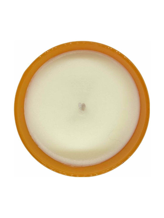 Aloe Colors Scented Soy Candle Sweet Blossom Jar with Scent Vanilla/Orange Orange 220gr 1pcs