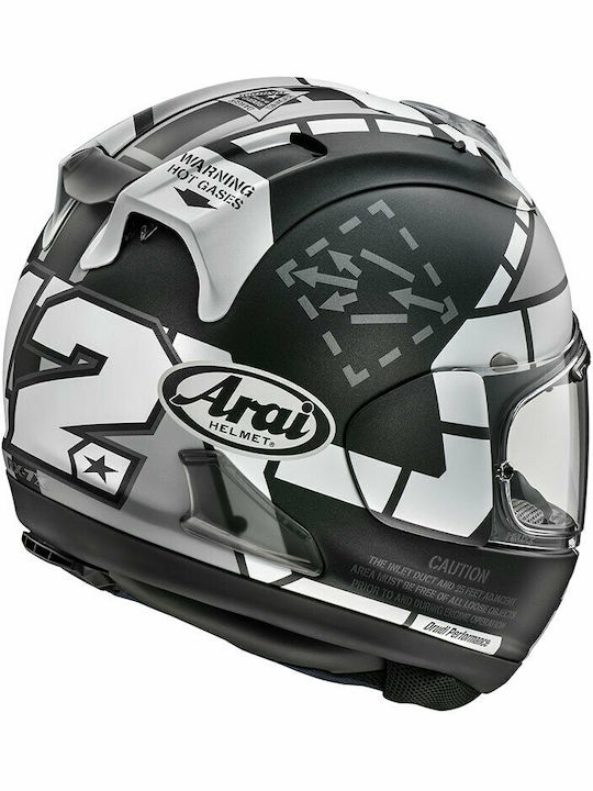 Arai RX-7V Replica Vinales 12 Motorradhelm Volles Gesicht ECE 22.05 mit Pinlock