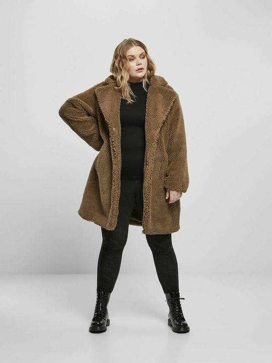 Women's Long Fur Brown