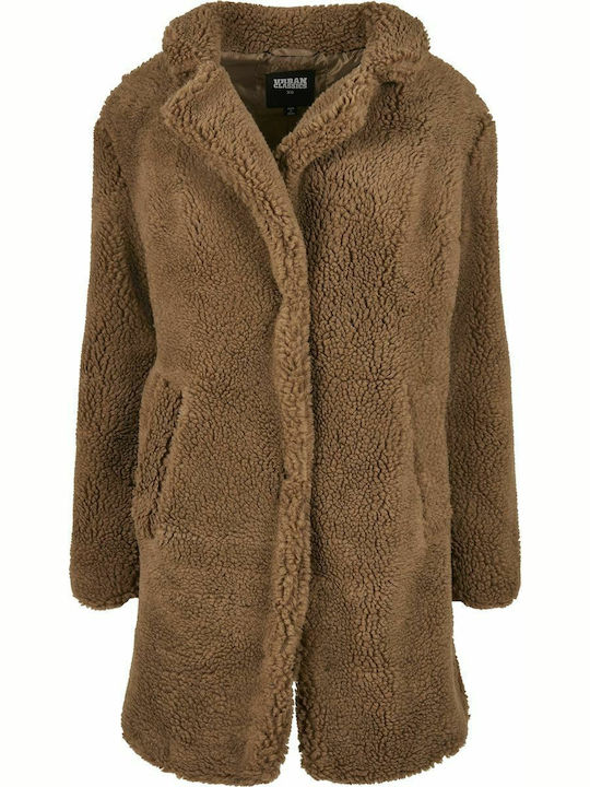 Women's Long Fur Brown