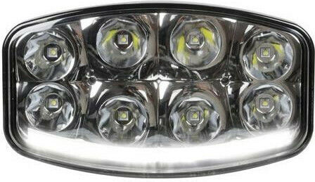 Lampa Pluton Nix Squareς Waterproof Headlights Car LED Universal 10 - 30V 64W 24.5cm 1pcs