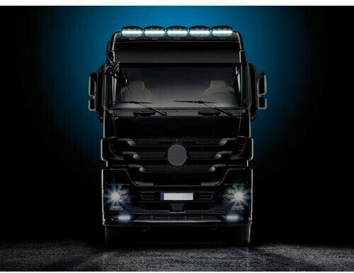 Lampa Pluton Nova Squareς Waterproof Headlights Car LED Universal 10 - 30V 64W 24.5cm 1pcs