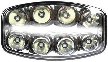 Lampa Pluton Nova Squareς Waterproof Headlights Car LED Universal 10 - 30V 64W 24.5cm 1pcs