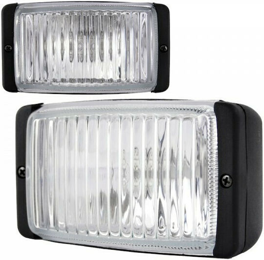 DLAA Τετράγωνοι Προβολείς Αυτοκινήτου Universal 12V 55W 2τμχ