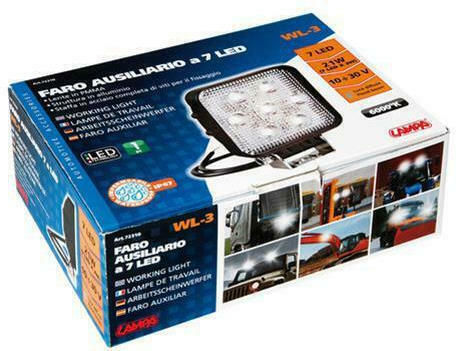 Lampa WL-3 Squareς Waterproof Headlights Car LED Universal 10 - 30V 21W 11cm 1pcs
