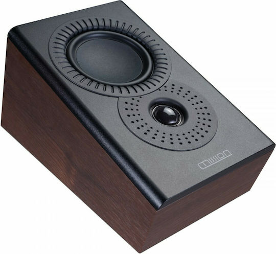 Mission LX-3D MKII Pair of Hi-Fi Speakers Wall Mounted 40W 2 No of Drivers W16xD26xH15.8cm. Walnut