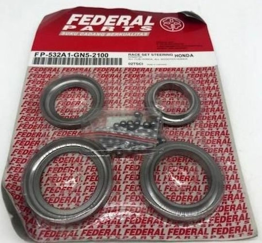 Federal Steering Wheel / Fork Bearing Fork Cups Astrea Set