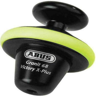 Abus Granit Victory X-Plus 68 Κλειδαριά Δισκόφρενου Μοτοσυκλέτας με Διάμετρο Πείρου 14mm Κίτρινο Χρώμα