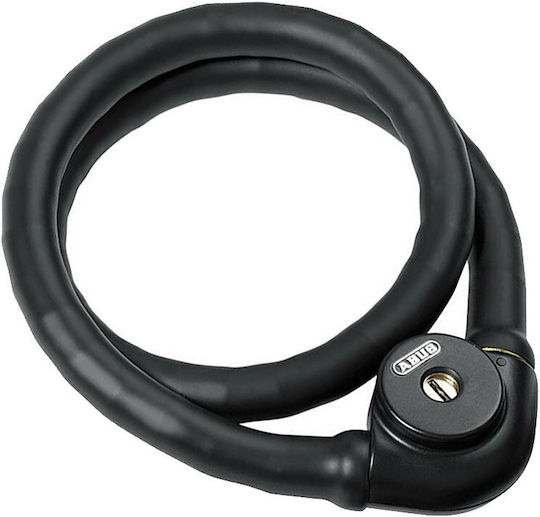 Abus Steel-O-Flex 700/170 Αντικλεπτική Κουλούρα Μοτοσυκλέτας με Μήκος 170εκ. Μαύρο Χρώμα