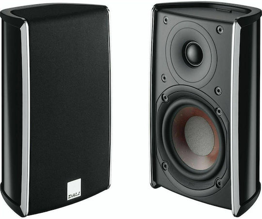 Dali Fazon Mikro Hi-Fi Speaker Bookself 120W 2 No of Drivers W11.3xD9.6xH19.6cm. Black