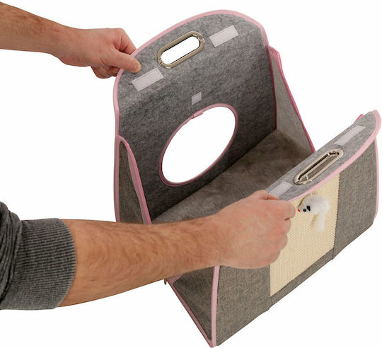 Kerbl Carry Bag Multi Nest Pisici Gri 42x30x40cm