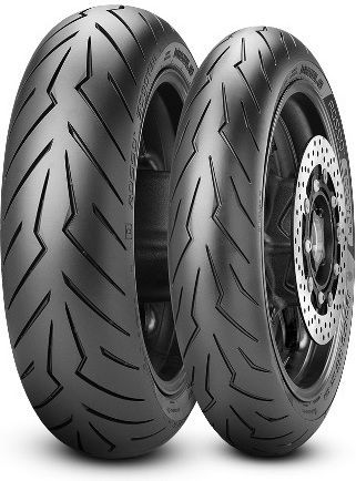 Pirelli Diablo Rosso Scooter Back Tyre 160/60-15 67 H Tubeless