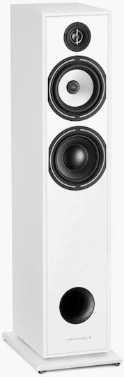 Triangle Borea BR07 Paar Hi-Fi Lautsprecher Boden 120W 2.5 Anzahl von Fahrern B29xT40.5xH106.5cm. Weiß