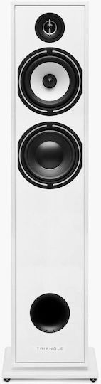 Triangle Borea BR07 Paar Hi-Fi Lautsprecher Boden 120W 2.5 Anzahl von Fahrern B29xT40.5xH106.5cm. Weiß
