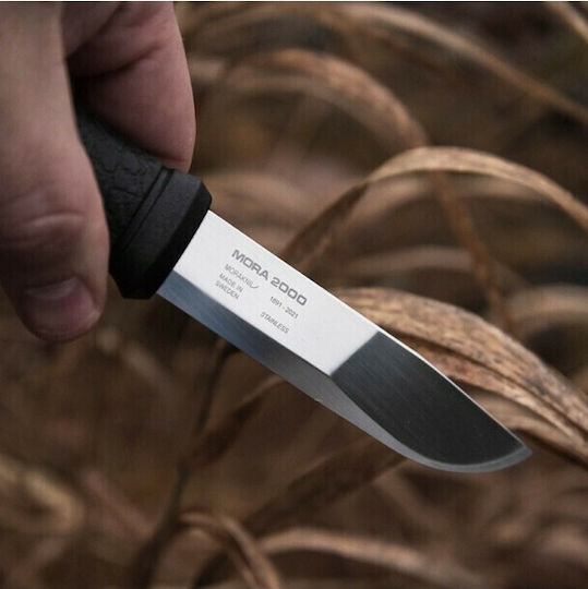 Morakniv Mora 2000 Черен Нож с Кожен Калъф