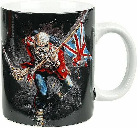 Global Iron Maiden - The Trooper Κούπα Κεραμική Μαύρη