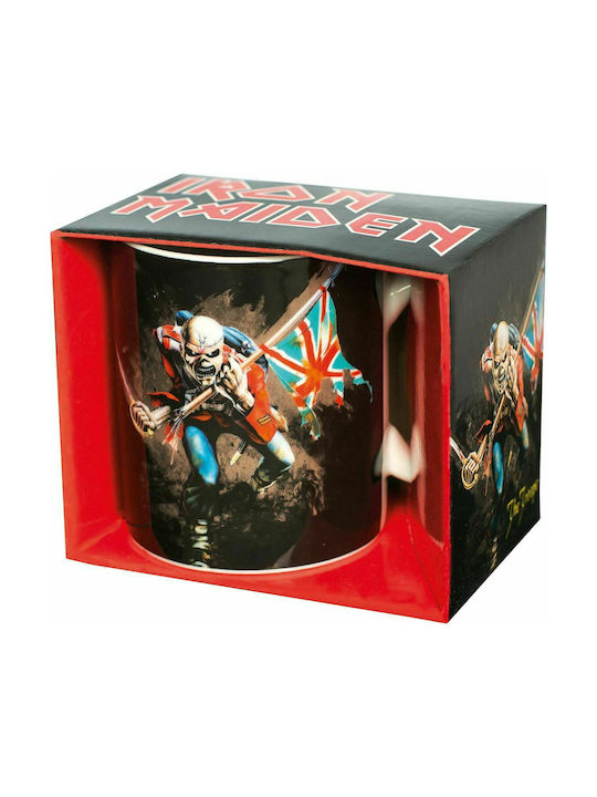 Global Iron Maiden - The Trooper Keramik Tasse Schwarz