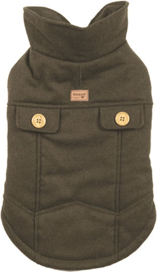 Vitakraft Hundemantel Grün mit Rückenlänge 25 cm.